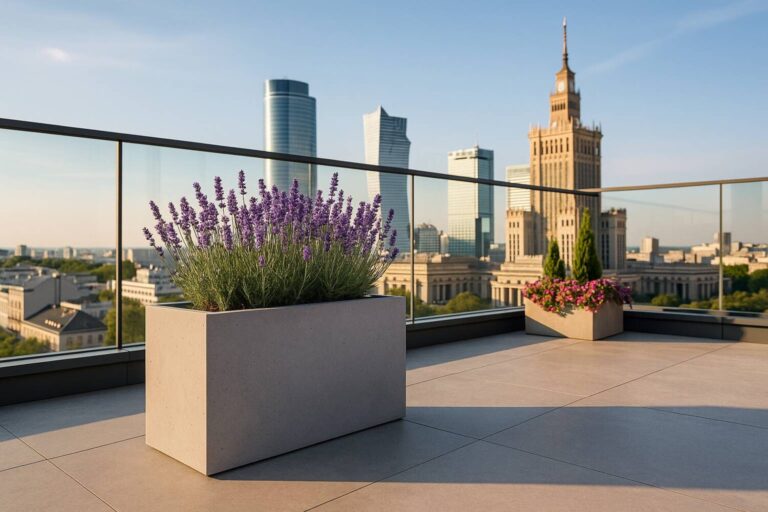 Donica betonowa BASSO 100x40x60 cm BETONOVA