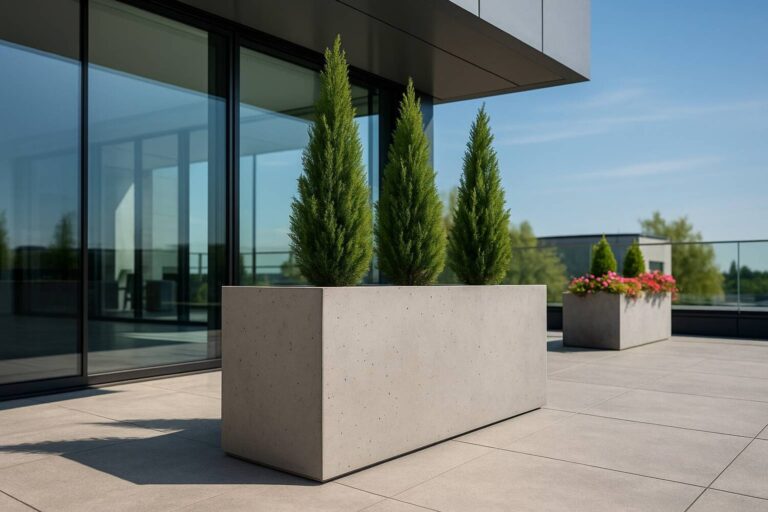 Donica betonowa BASSO 120x40x60 cm BETONOVA