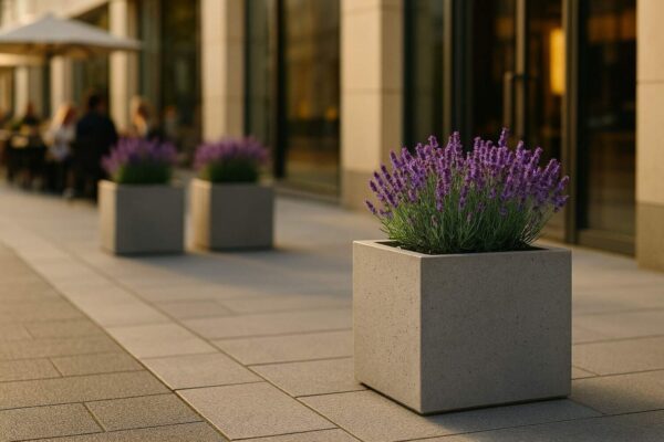 Donica betonowa CUBO 50x50x50 cm BETONOVA