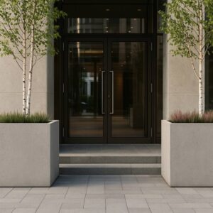 Donica betonowa sześcienna CUBO BETONOVA