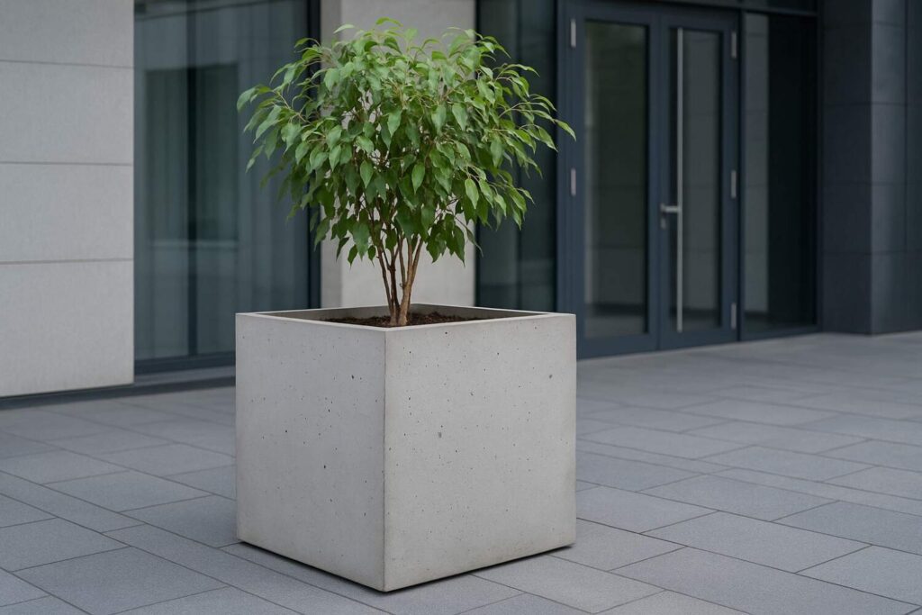 Donica betonowa CUDO 70x70x70 cm BETONOVA