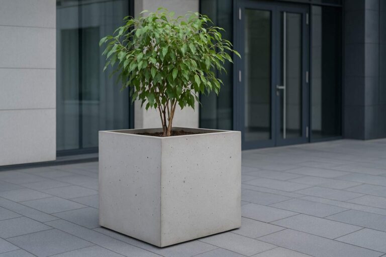 Donica betonowa CUDO 70x70x70 cm BETONOVA