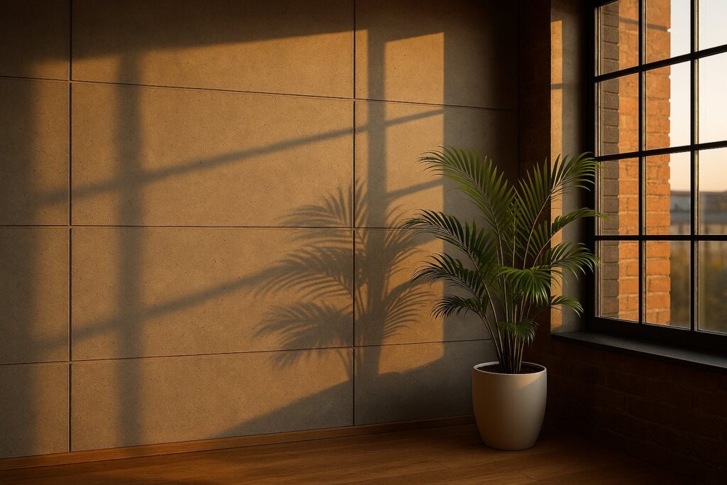 Płyta ścienna betonowa PIASTRA 150x75x2 cm BETONOVA